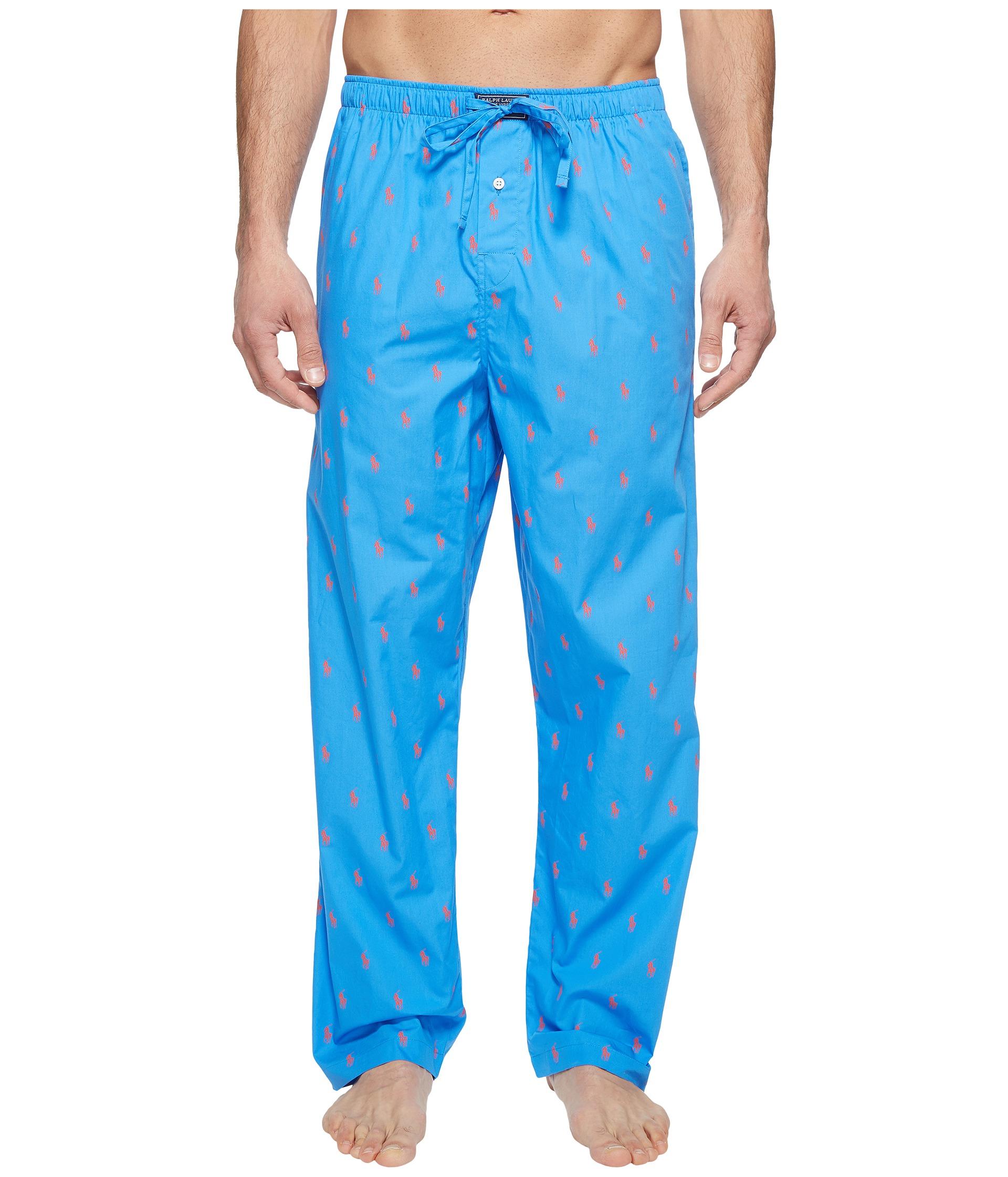 ralph lauren pony print joggers